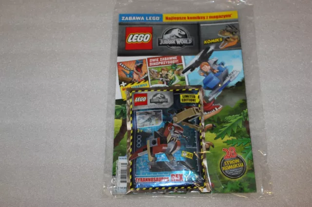 Lego Jurassic World 4/2023 mini Magazine + limited editon Tyrannosaurus REX NEW