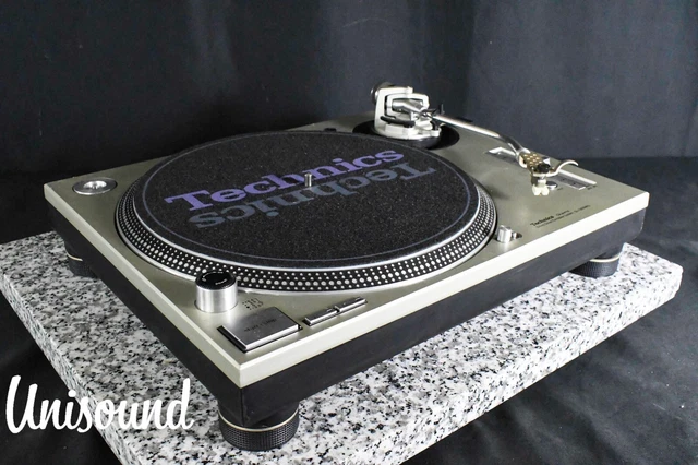 Technics SL-1200MK5 Silver direct drive DJ turntable in Very Good condition