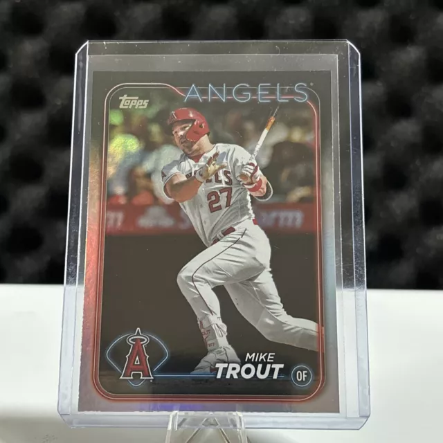 2024 Topps Mike Trout Rainbow Foil Parallel #27 Los Angeles Angels
