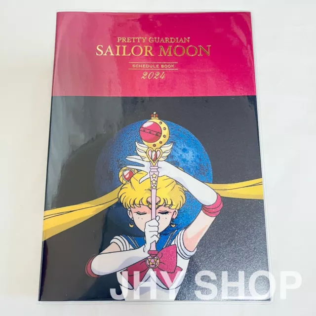 SAILOR MOON SCHEDULE planner 2024 Size A6 Tsukino Usagi From Japan NEW