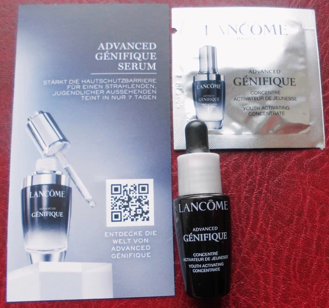 2x LANCOME ADVANCED GENIFIQUE CONCENTRATE, 7 ml und 1 ml, Proben, NEU !