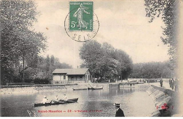 94 - SAINT MAURICE - SAN39067 - L'Ecluse et le Pont