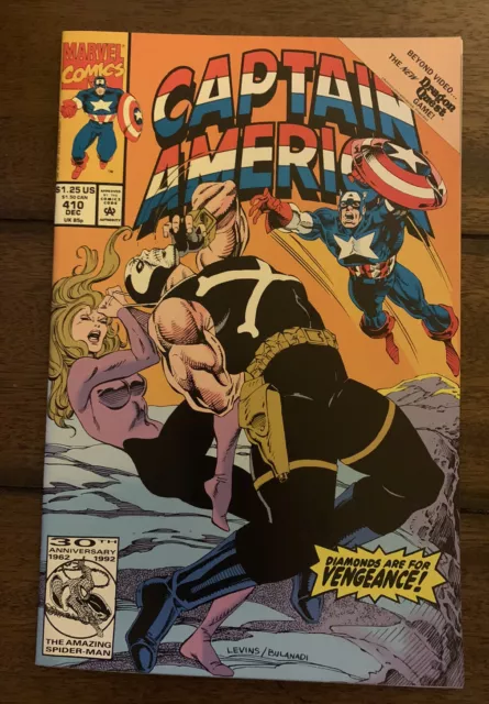 Marvel Comics Captain America #410 1992 VF/NM or better Bagged & Boarded