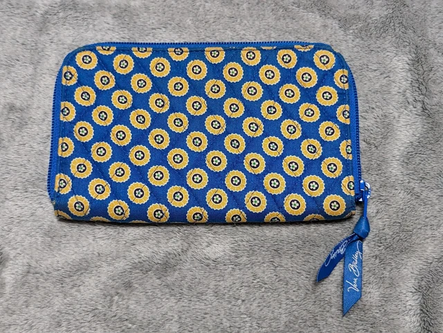 Vera Bradley - Zip Around Wallet - Riviera Blue - Card Holder