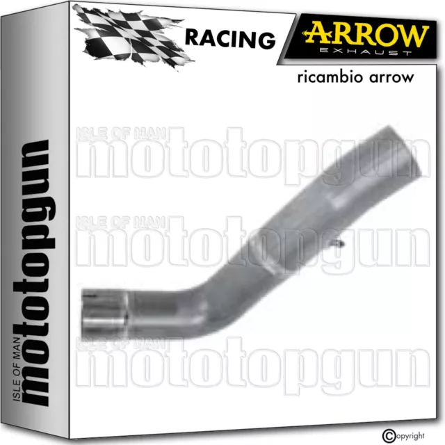 Arrow Raccordo Rc Diametro 60 Inox Aprilia Rsv4 Rsv-4 Rr 2015 15 2016 16