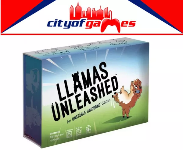 Llamas Unleashed Base Game Brand New