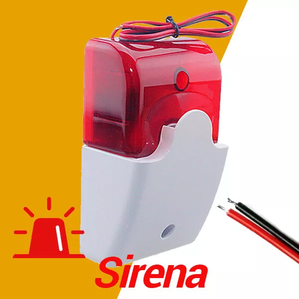 🔥🔥 Sirena exterior alarma inalambrica G90 WS para alarma WiFi G90B AZ019  Plus
