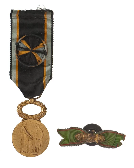 Médaille Société De Secours Mutuelle La Joliette - Marseille - XIXème