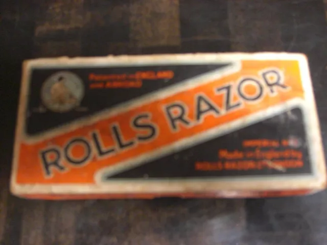 Vintage Rolls Razor Imperial No. 2 Made In England  Original Box , and Blades