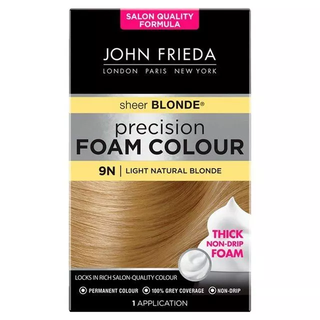 John Frieda Précision Mousse Couleur Lumière Naturel Blond 9N