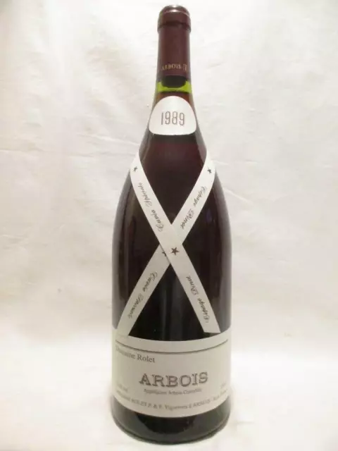 magnum 150cl arbois domaine rolet cuvée spéciale rouge 1989 - jura