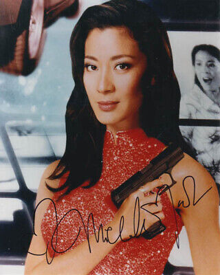 Michelle Yeoh 007 James Bond Authentic Autograph Way Lin Tomorrow Never Dies