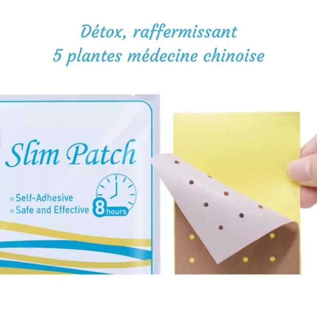 Patch Detox Raffermissant Optimise Cure Minceur Plantes Medecine Chinoise
