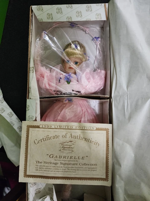 Heritage Signature Collection Porcelain Doll "Gabrielle"