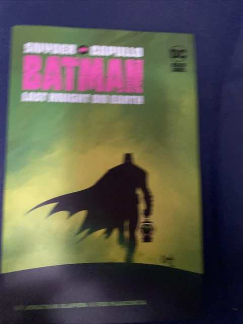 Batman: Last Knight on Earth by Scott Snyder: Used DC Comics Hardcover