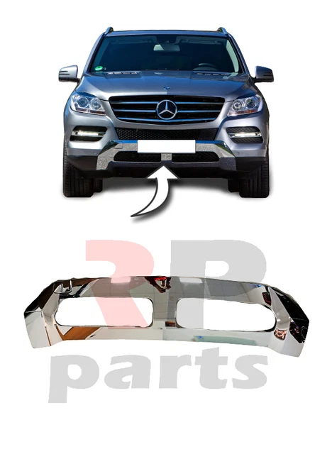 Kit Spoiler Avant + Bas De Caisse Carbone Look Pour Mercedes C W204 (2011-2014) AMG Facelift