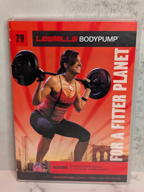 LES MILLS BODYPUMP Body Pump 66 DVD, CD and Notes Strength Workout