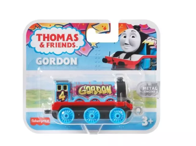 Thomas & Friends Push Along Graffiti Metal Engine Gordon GYV79