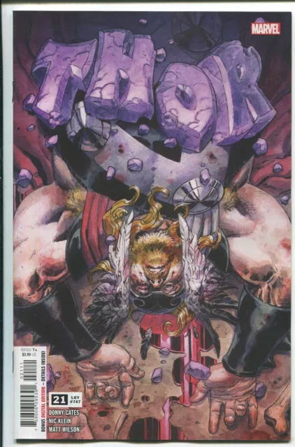 Thor #21 - Nic Klein Main Cover - Origin Of God Of Hammers - Marvel Comics/2022