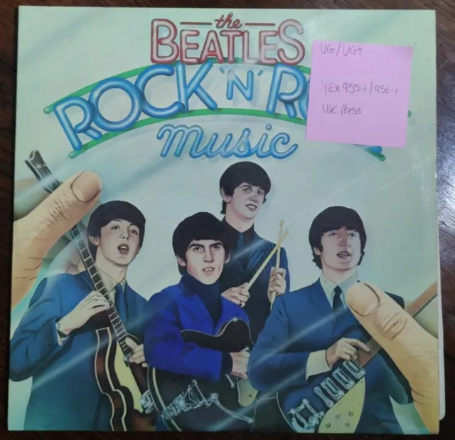 The Beatles Rock N Roll Music Vinyl Record VG/VG+ PCSP 719 1970 1st Press