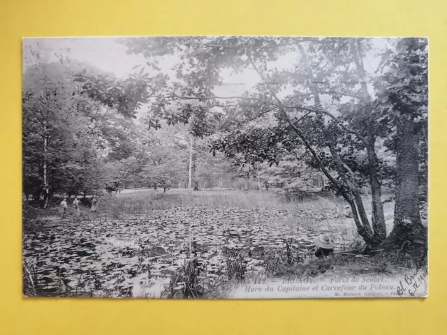 CPA 91 - BRUNOY Essonne FOREST of SENART MARE du CAPTAIN and CROSSROADS du POLE