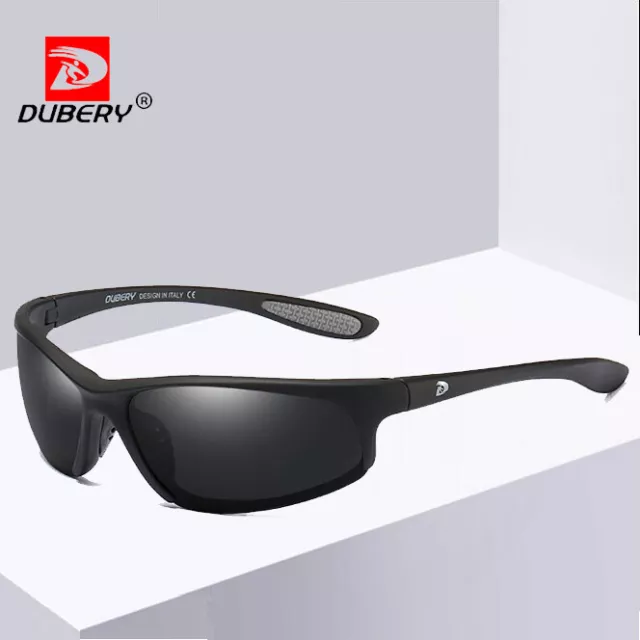 DUBERY Men Polarized Sunglasses Sport Outdoor Driving Riding Fishing Glasses Hot