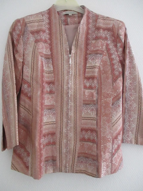 Veste Courte En Jean Jacqueline Riu - Taille 36 - Bleu - Neuve Sans étiquette