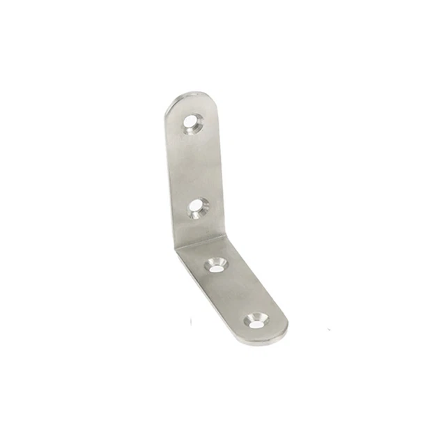 Stainless Steel 90° Right Angle Bracket Corner Brace Joint Shelf Support L Shape 3