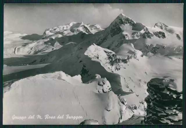 Aosta Gruppo del Rosa Furggen Foto FG cartolina MZ4497