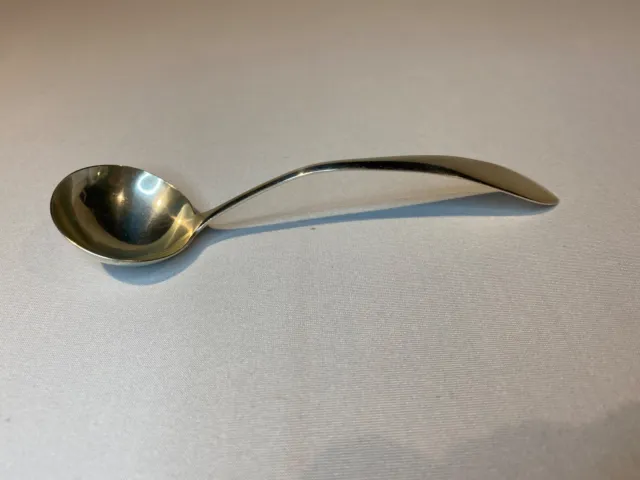 Sterling Silver Small Sauce Ladle Vintage Serving Spoon
