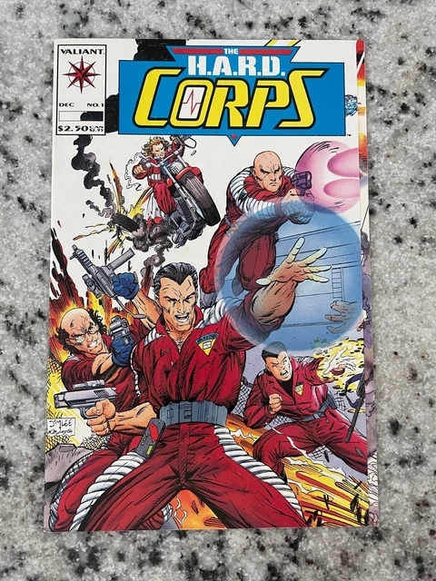 The Hard Corps # 1 NM 1st Print Valiant Comic Book Jim Lee Cover Art 11 J836