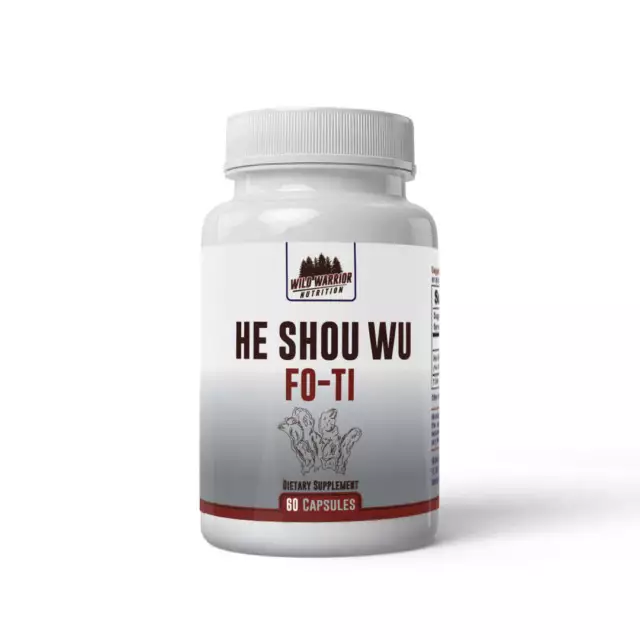 He Shou Wu Capsules (Fo-Ti Root) | Wild Warrior Nutrition