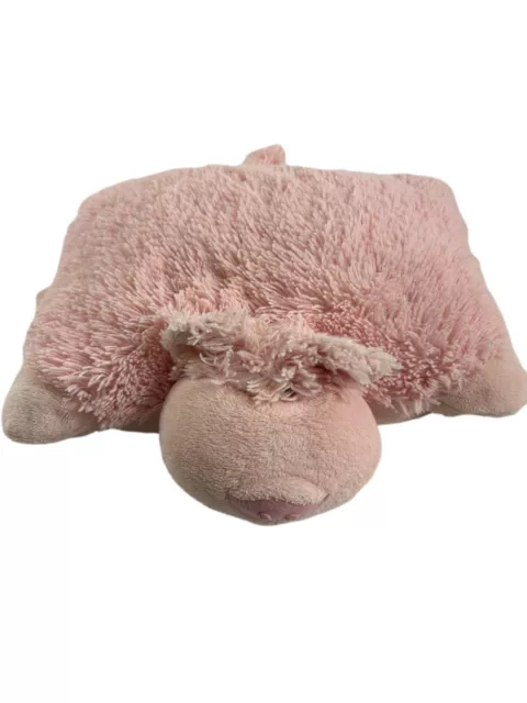 Pillow Pet Pee Wee Pink Pig 2010 Stuffed Animal Plush Lovey Toy
