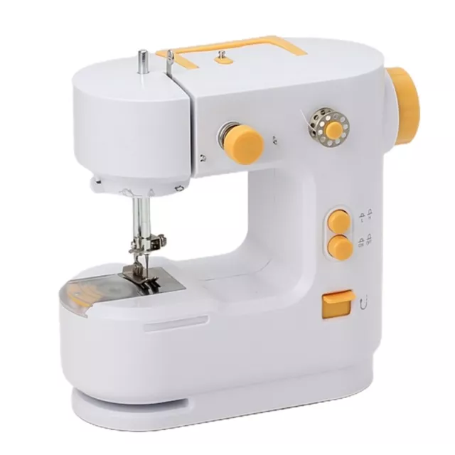 Mini Electronic Sewing Machine with Foot Pedal Tangent Lighting Lamp