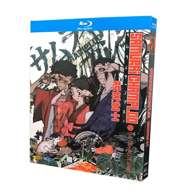 ANIME: Samurai Champloo サムライチャ ンプルー Blu-ray BD 2 Disc All Region English Sub