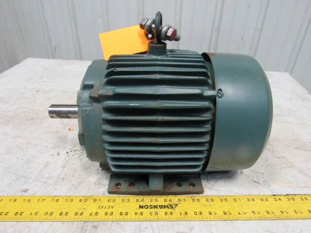 Reliance Electric P18G371K 3HP 3PH 230/460V 3505RPM Motor 182T