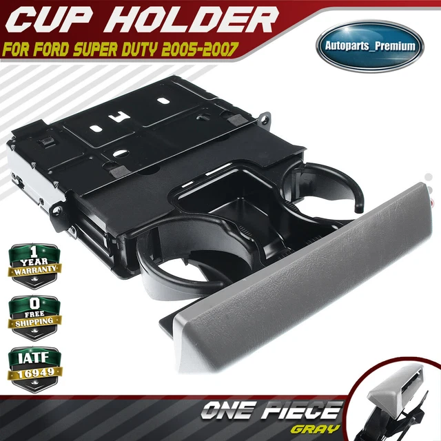 Cup Holders For Ford E-350 Super Duty Replacement Dashboard Cup Holder For 2012-2016 Ford F250 F350 F450 F550 Super Duty - Gray Ford Cup Holder