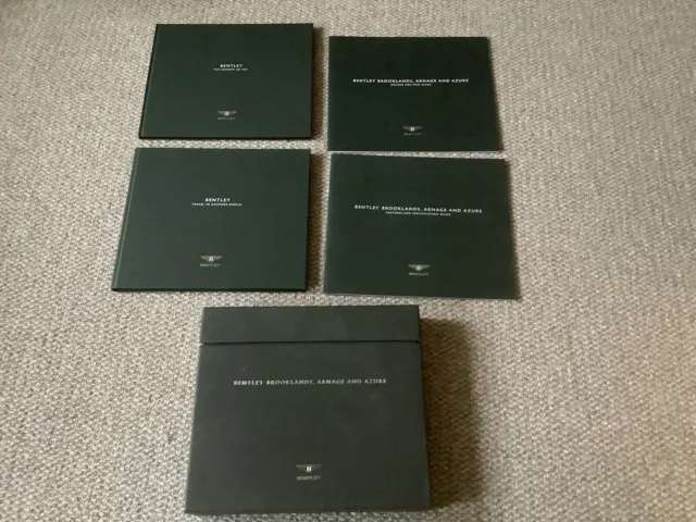 Bentley Brooklands Arnage Azure Boxed Brochure Set 2007-2009