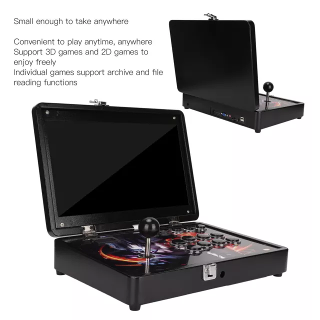 Arcade Game Console 1280x720 Support 3D 2D Games 14 Inch Arcade Game Machine