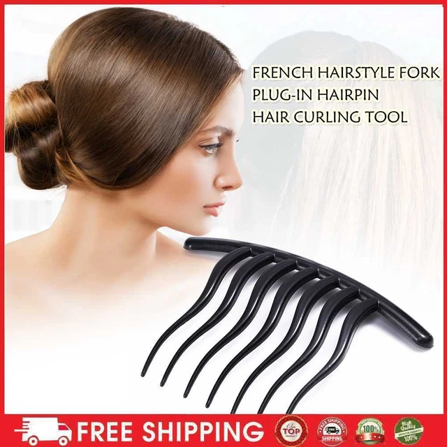 Mujeres Clips para el cabello Mantener ordenados Plástico Cola de caballo Horquillas Herramientas de tejido fijas