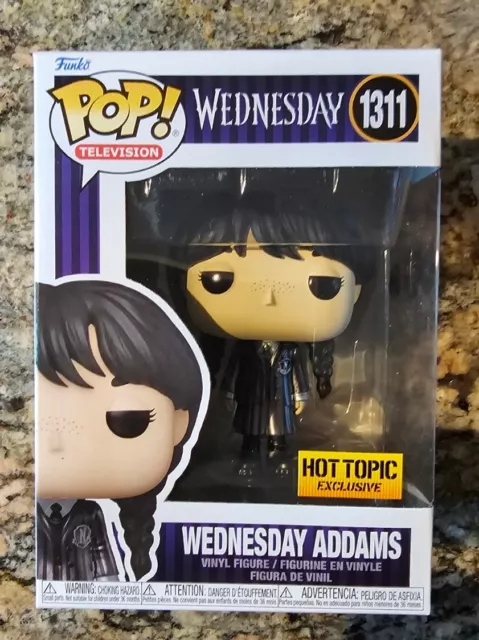 Funko Pop! Wednesday Addams #1311 Metallic Hot Topic Exclusive