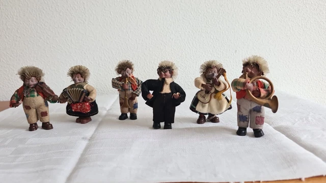 Lot de 4 figurines hérisson Peter Mecki - Collection