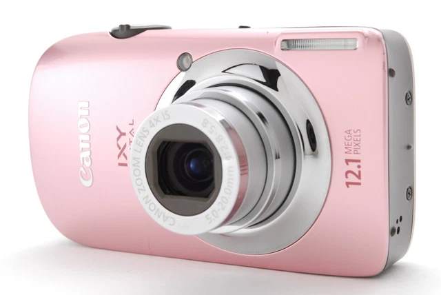 【NEAR MINT in Box】Canon IXY DIGITAL 510 IS Digital Camera Pink 4.0x from Japan 2