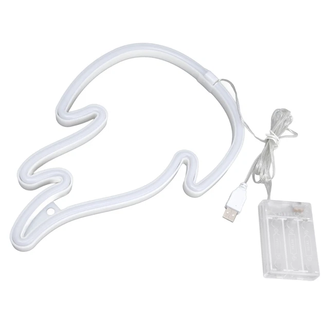 (4) 02 015 Flame LED Light Sign Stylish Design Low Energy Consumption Flame