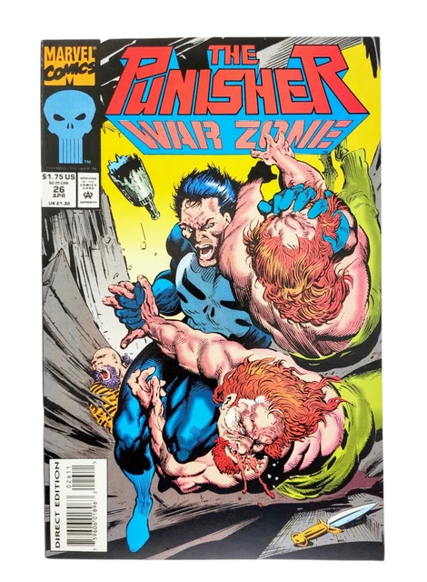 The Punisher War Zone    Comic Book Vol 1 #26  Marvel Comics April  1994