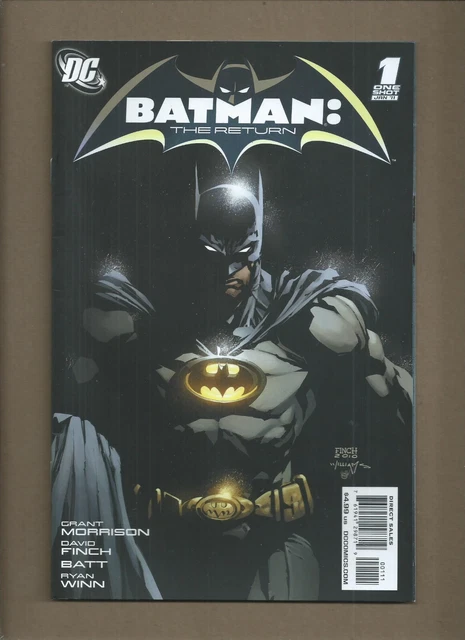 🦇Batman: The Return #1**(2011, Dc)**1St App. Of Heretic**One-Shot**Nm/Vf**