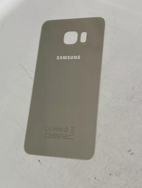 Samsung Galaxy S6 edge + SM-G928F Akku Deckel Rückseite Gehäuse Back Cover gold