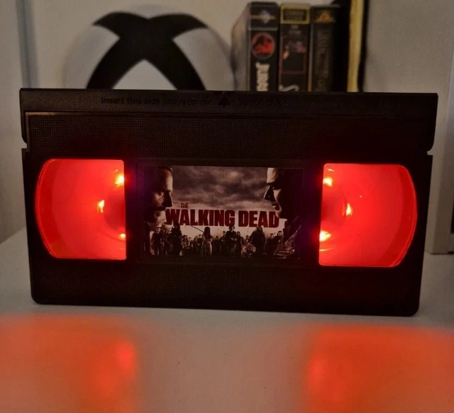 5 x Paquete Clásico de Lámpara de Cinta LED VHS Cumpleaños Regalo Ideas Luz Retro