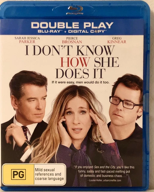 I DONT KNOW How She Does It (/Digital Copy) Bluray Double Feature EUR