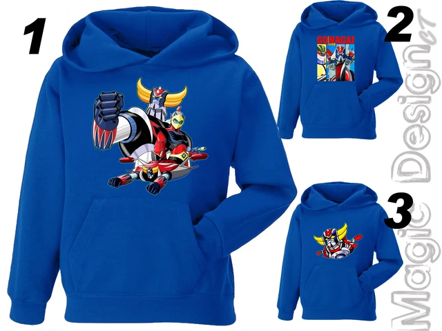 GREAT T-shirt Uomo E Bambino Goldrake UFO Robot - Cartoon Anni 80, 100% Cotone, Taglie Unisex - 2